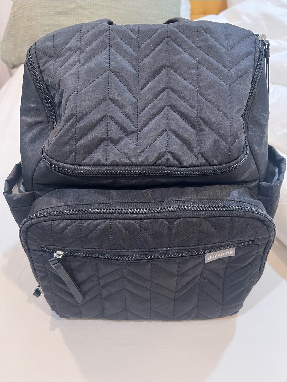 Skip Hop Diaper Bag Backpack: Forma, Multi-Function Baby Travel Bag - Picture 7 of 9